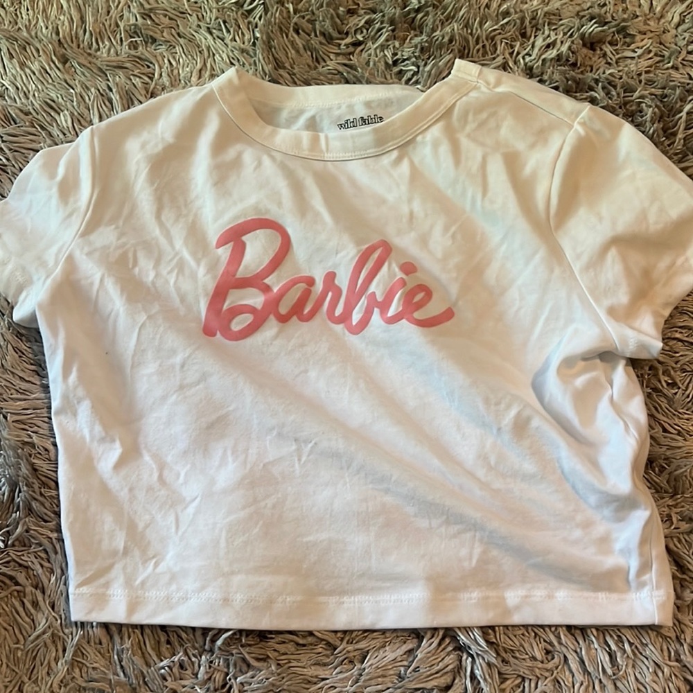 Barbie Crop Top Womens multiple sizes